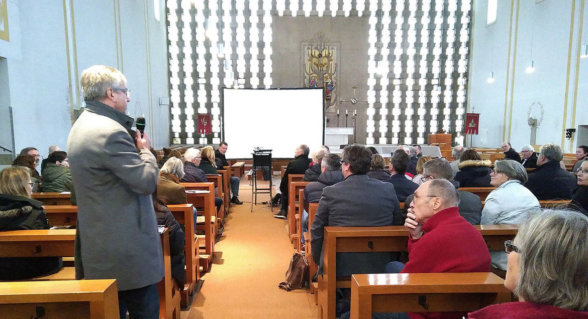 Tatort Altbau 18 in der Heiligkreuz-Kirche in Trier