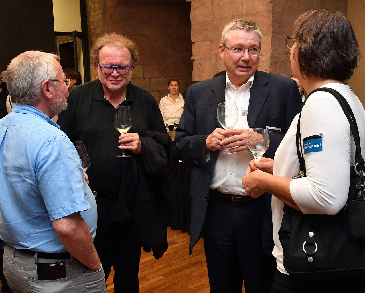 Landrat Ihlenfeld, Th. Metz, H. Sommer und J. Stammwitz-Becker