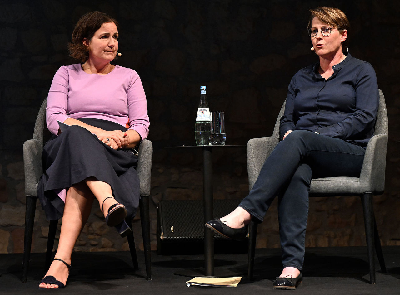 Marie-Christine Werner und Elisabeth Balk