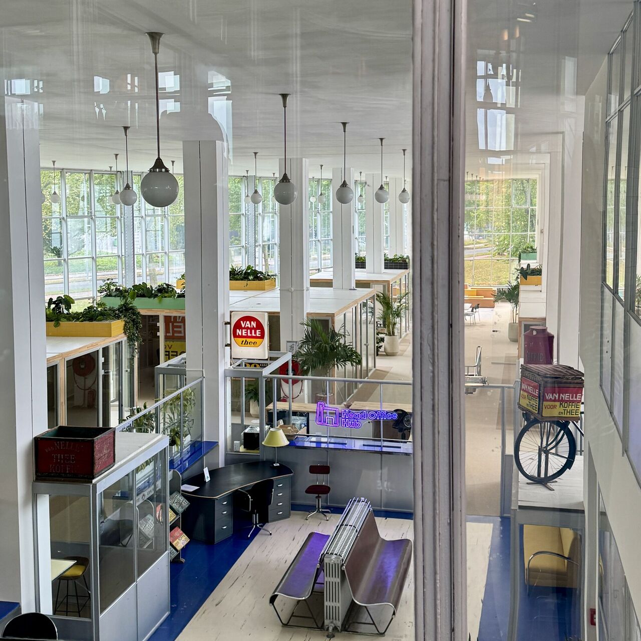 Van Nelle Fabrik, Innenansicht