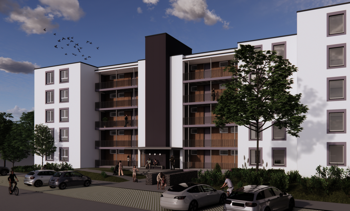 Visualisierung: JMN Architekten Jander Madina Nungeßer, Karlsruhe 1. Preisträger