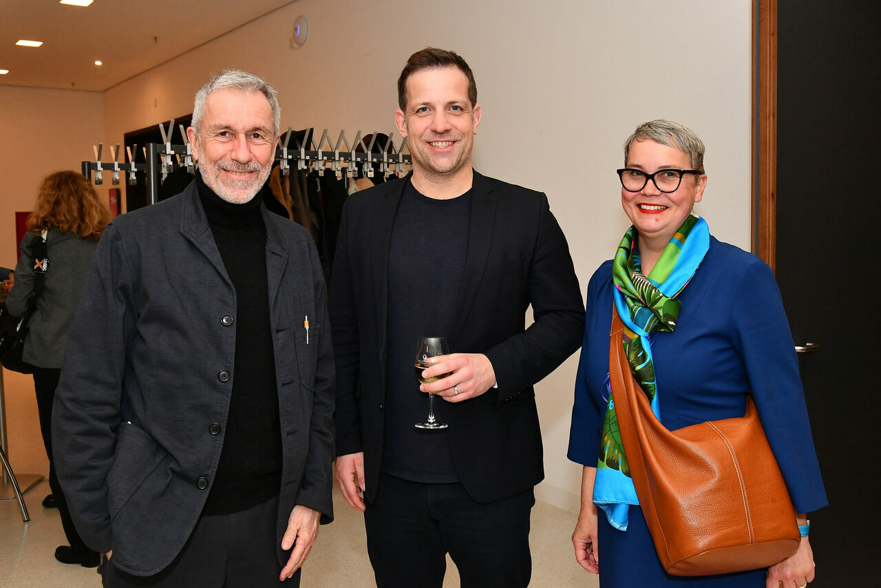 Jahresempfang der Wirtschaft 2024 in Mainz mit Joachim Rind, Nino Haase, Annette Müller