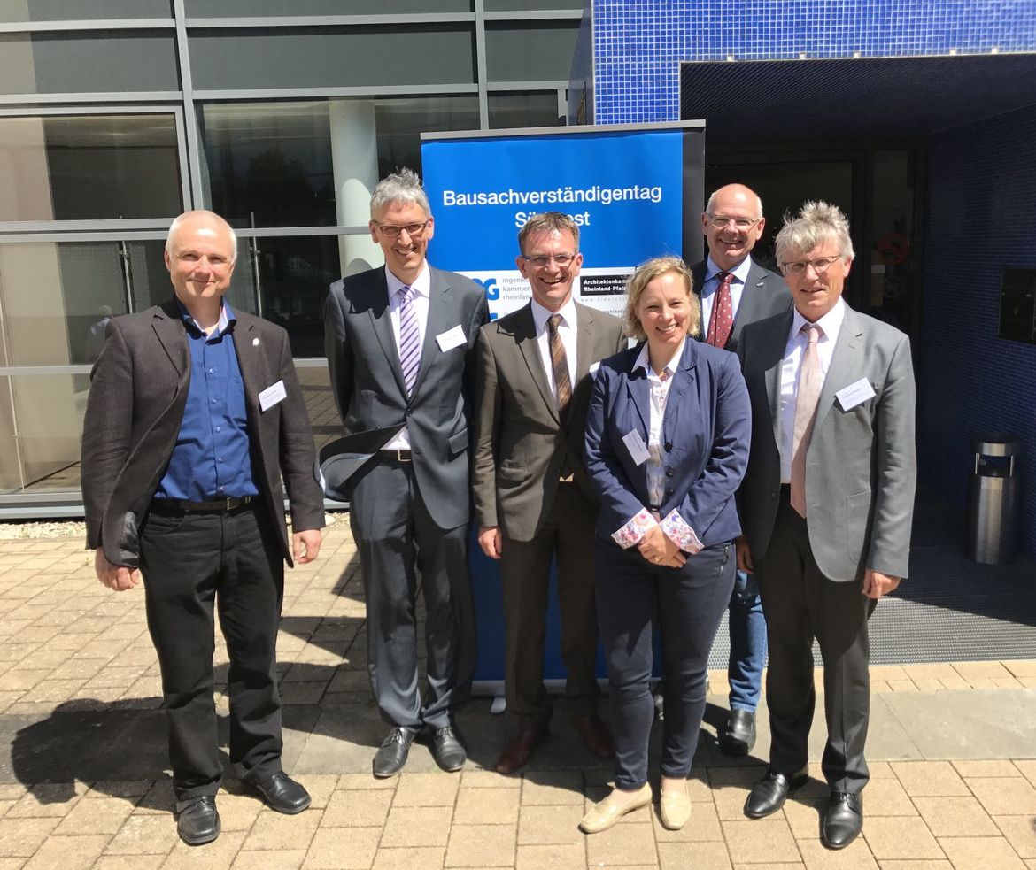 Die Referenten Prof. Matthias Zöller, Dr. Christian Dornis, Olaf Jaeger, Katharina Bleutge, Dr.-Ing. Frank Rogmann und Dr. Friedwalt Weber