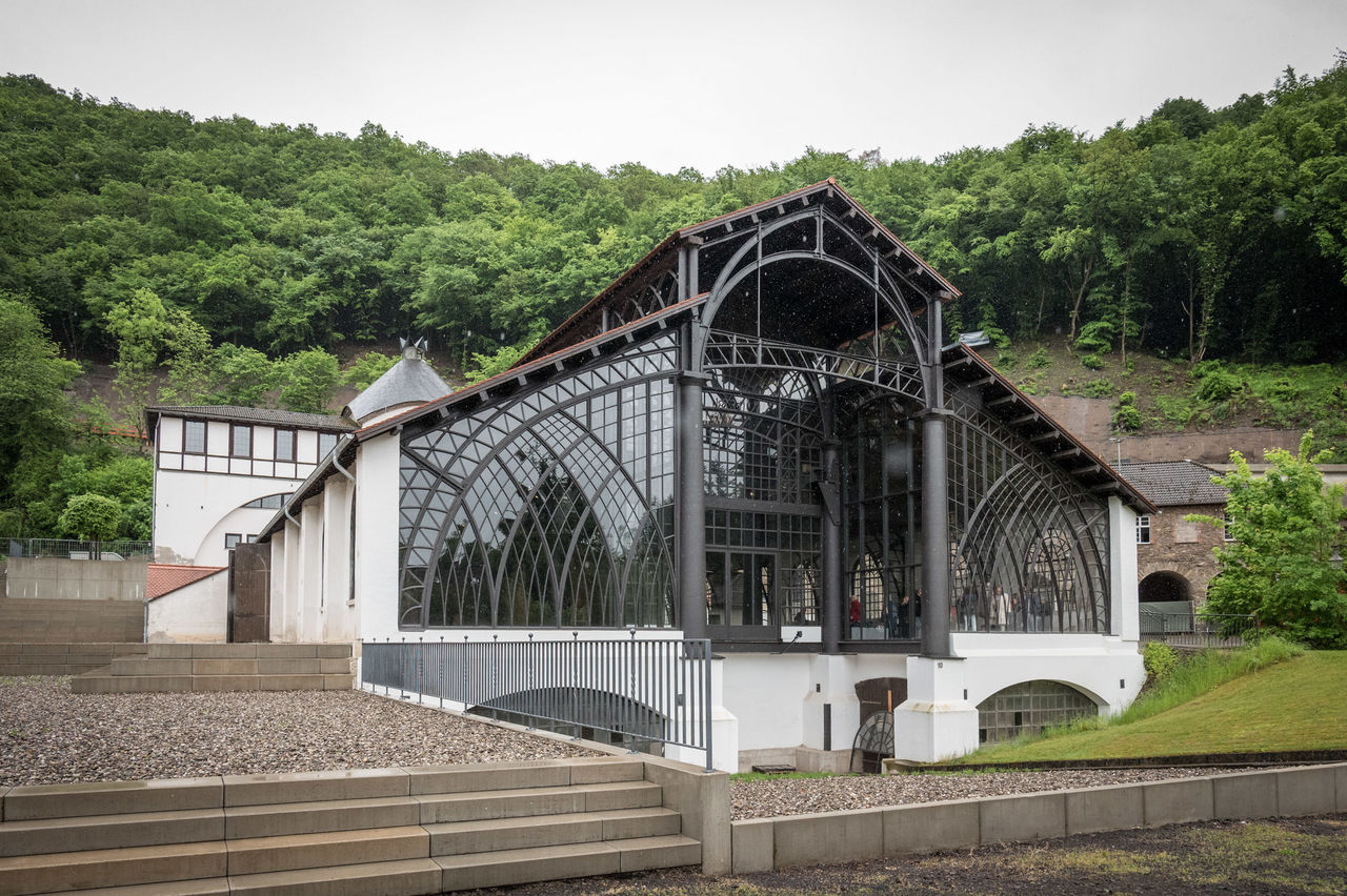 Blick auf die Gießhalle