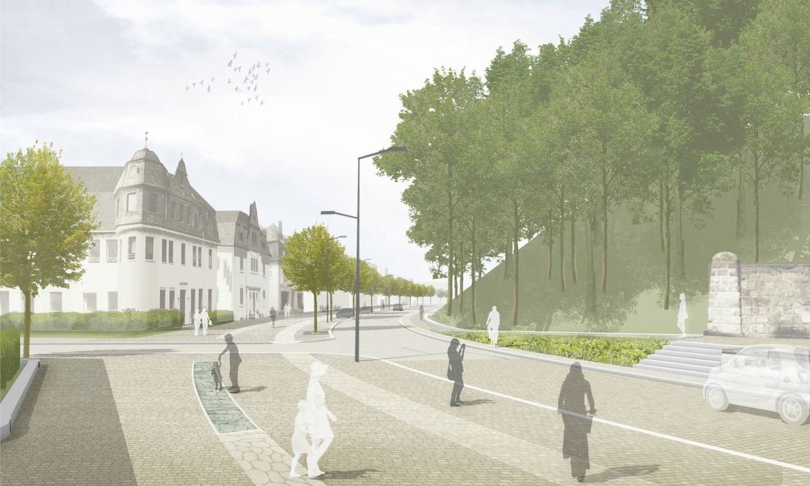 Visualisierung: TDB Landschaftsarchitektur, Berlin 1. Preis: TDB Landschaftsarchitektur, Berlin