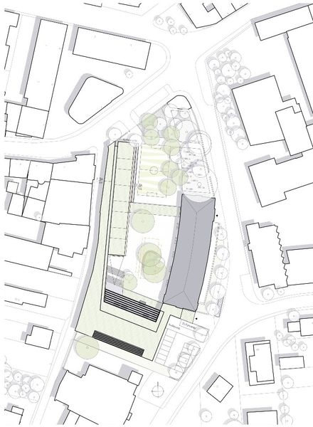 2. Preis: LECKERT | Architekten BDA mit Dittmann + Komplitzen Landschaftsarchitektur, beide Frankfurt am Main