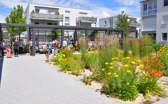 Quartiersplätze Mainz-Gonsenheim von BIERBAUM.AICHELE.landschaftsarchitekten PartG