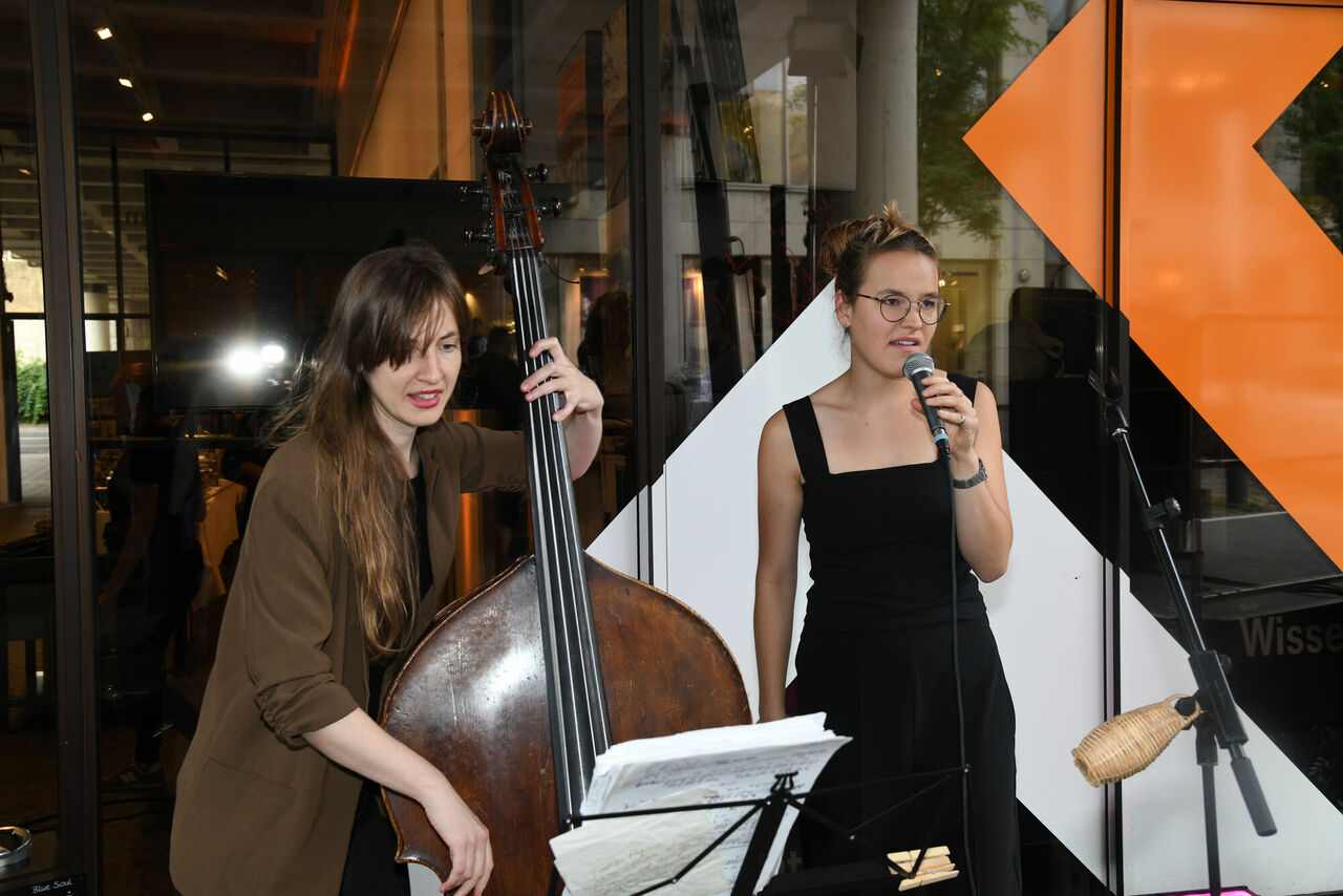 Jazzduo Franziska Aller und Caro Trischler (Gesang)