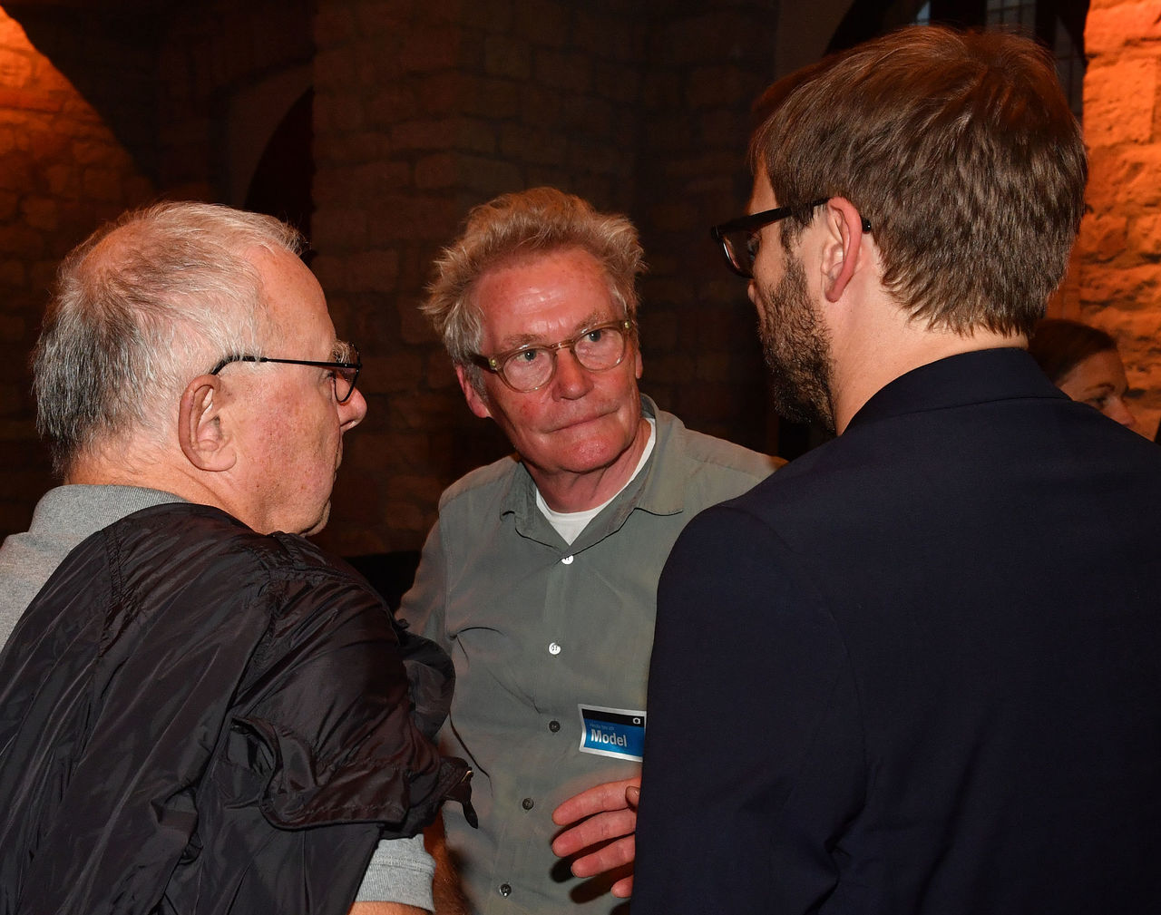 G. Franz im Gespräch mit Arno Lederer und Gunther Bayer