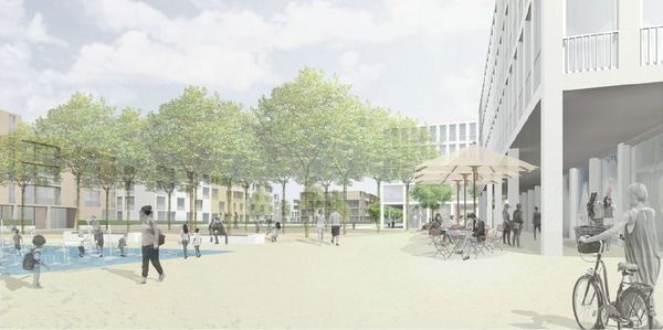 3. Preis: Thomas Schüler Architekten Stadtplaner, Düsseldorf, faktorgruen Landschaftsarchitekten