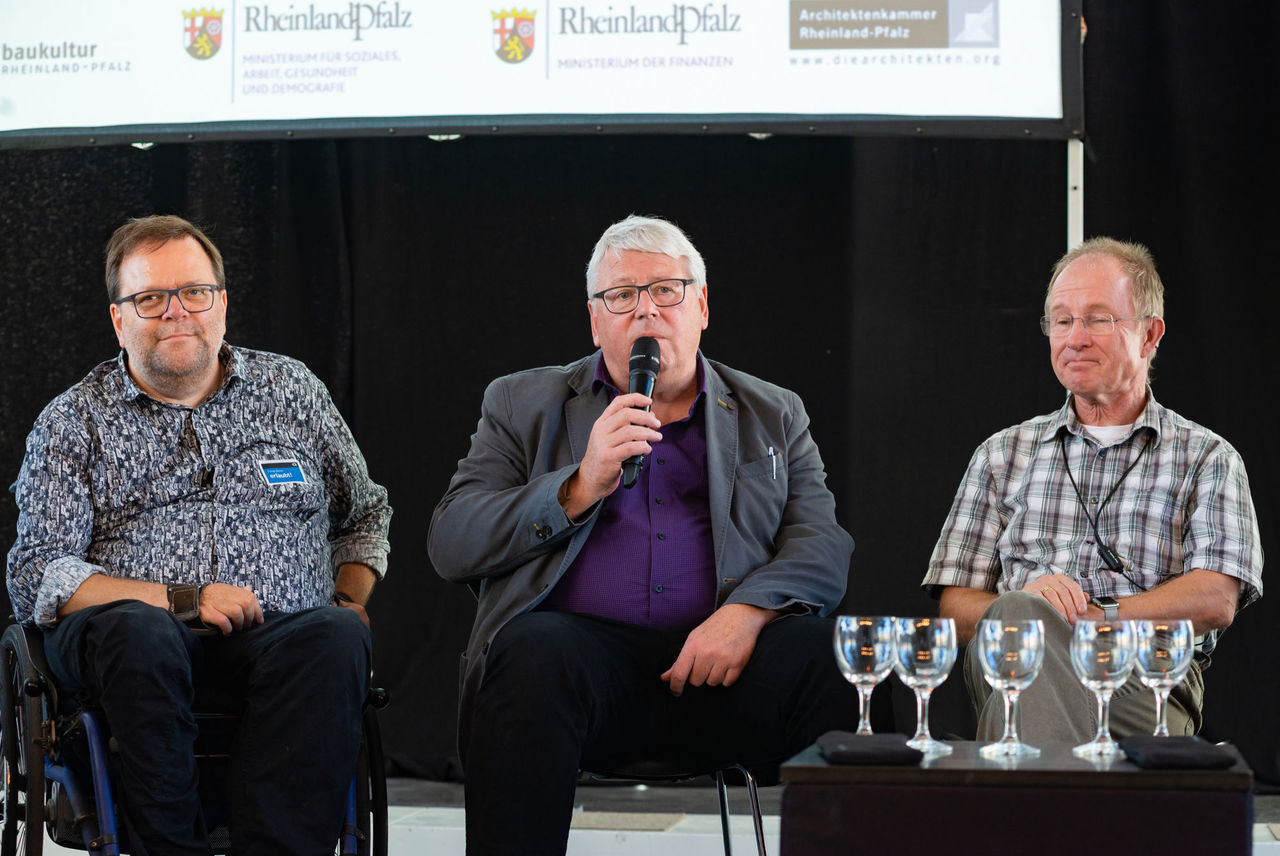 Abschlussdiskussion auf der Festung Ehrenbreitstein.