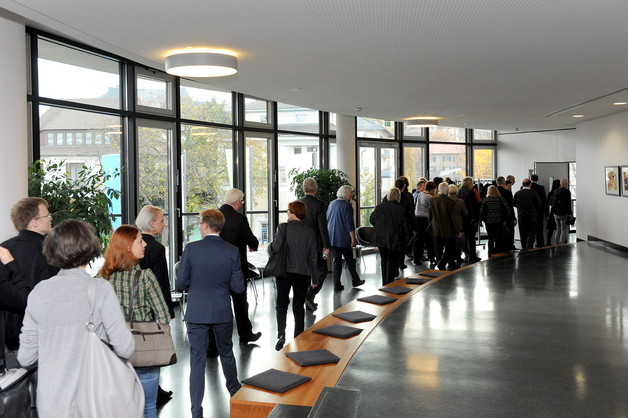 Ein reger Zustrom zum Luthersaal im "Das Wormser" war ein erfreulicher Erfolg zum Abschluss der Veranstaltungsreihe.