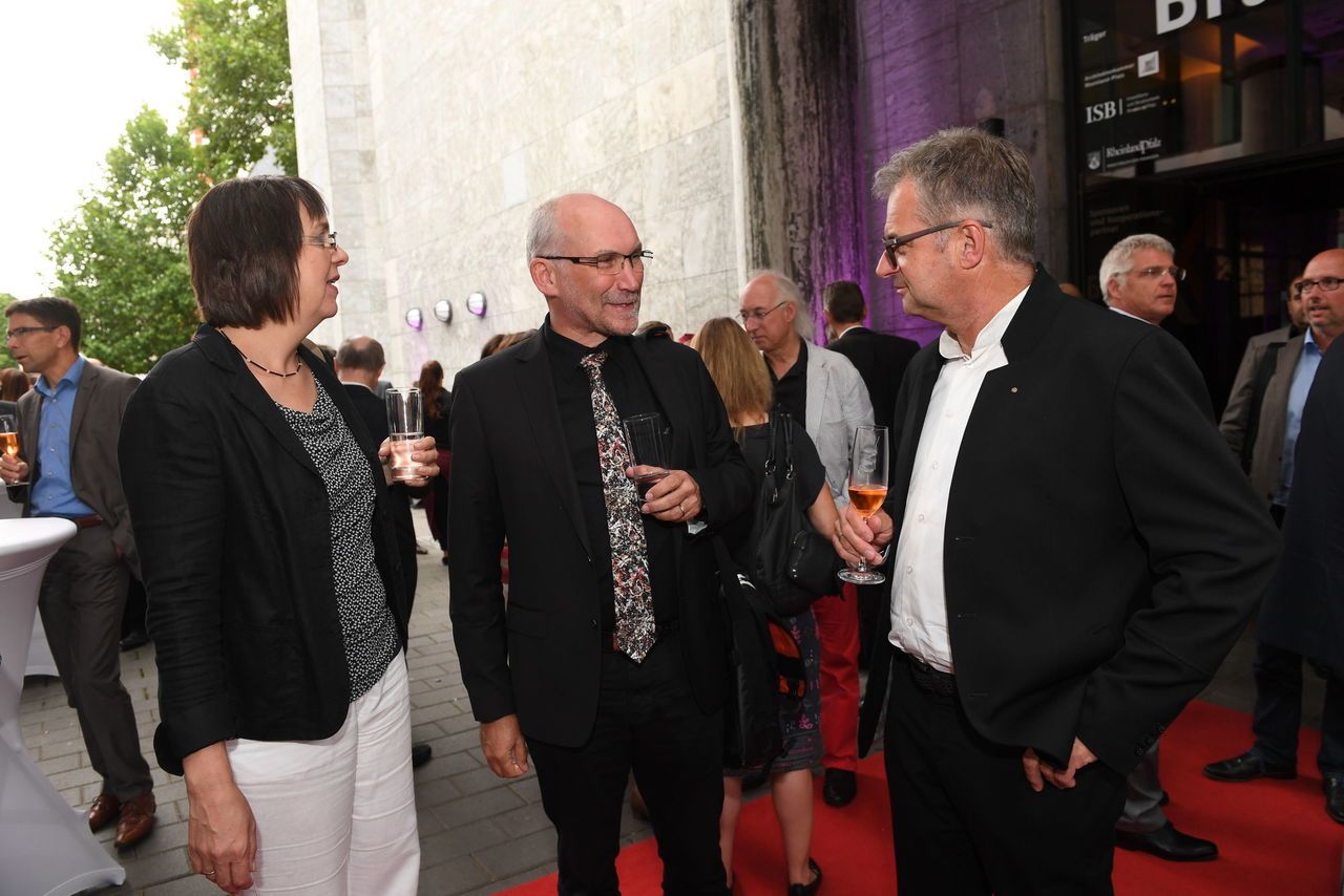 Architekten unter sich: Jutta Stammwitz Becker mit Joachim Becker und Uwe Knauth