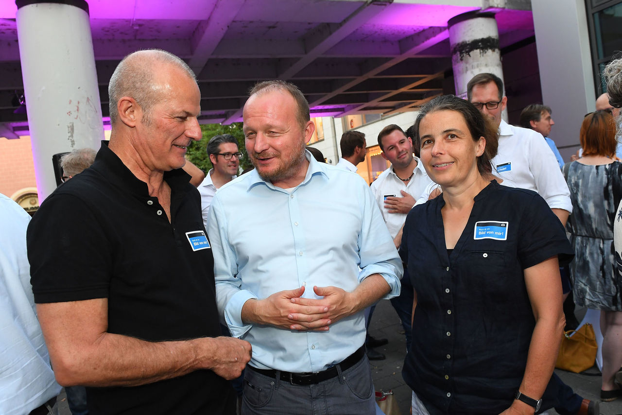 Julian Schoyerer, Felix Edlich und Edda Kurz 