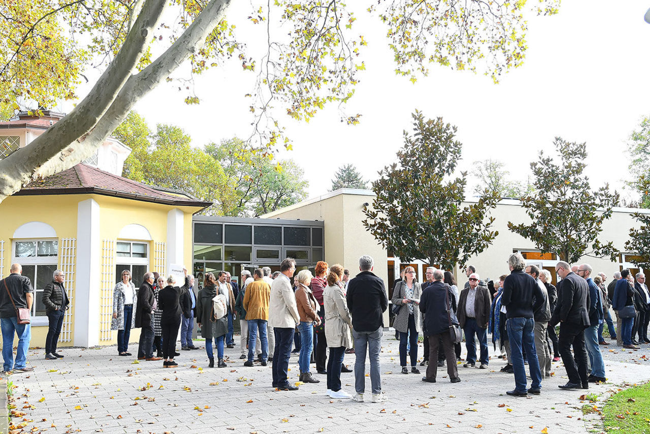 Mit fast 100 Teilnehmern komplett ausgebucht: Das Ortsgespräch am 25. Oktober in der Ebertsiedlung in Ludwigshafen. (Hier: Turmrestaurant im Ebertpark)