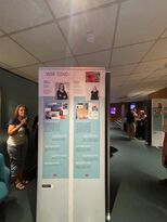 Foto: Dr. Christoph H. Nuehlen Ausstellung zum WIA25 Festival im Foyer des Broadway Kinos in Trier