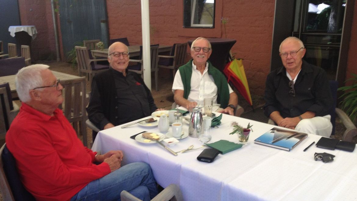 die Ehrenpräsidenten Hans Rollmann (Saarland); Peter Schenk (Baden-Würtemberg); Gerhard Bremer (Hessen) und Günther Franz (Rheinland-Pfalz) (v.l.n.r)