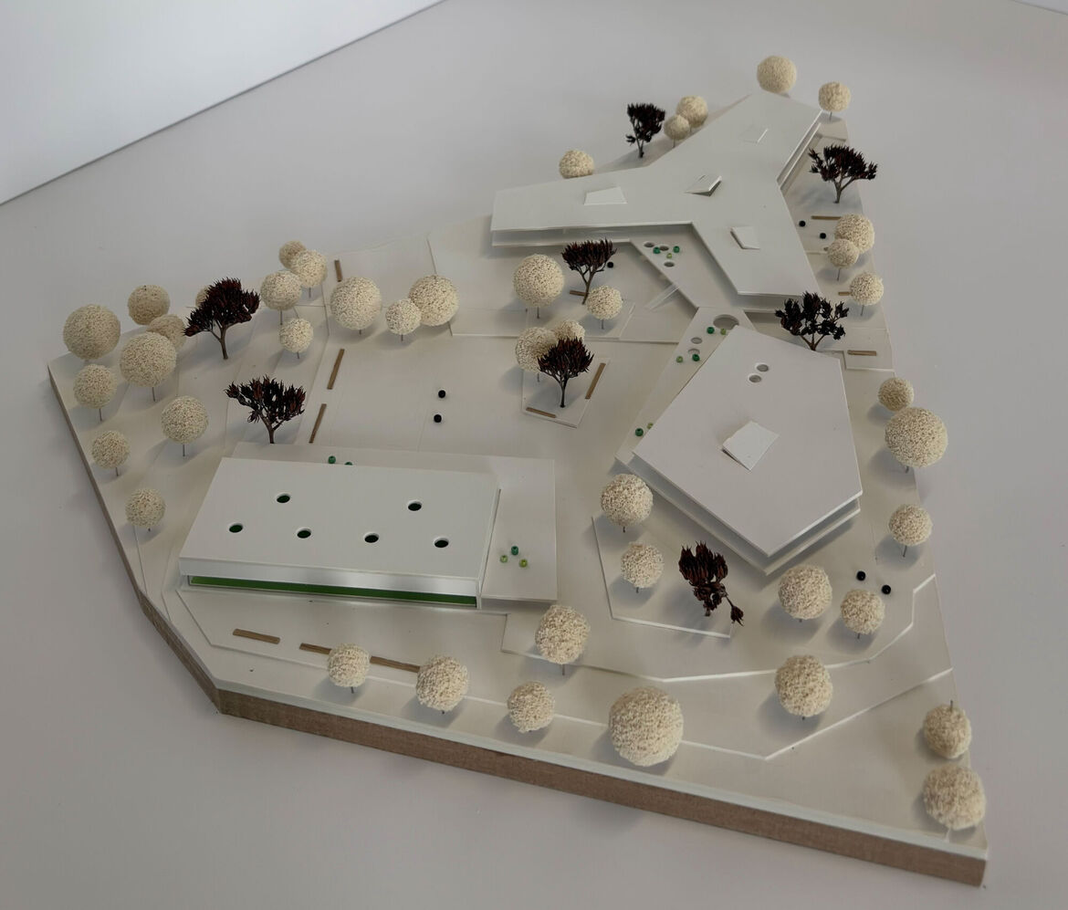 Modell: löhle neubauer architekten, Augsburg 1. Preisträger