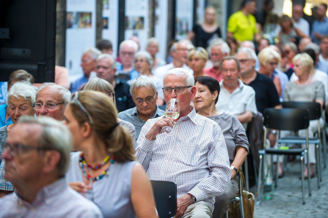 Blick ins Publikum der sehr gut besuchten Veranstaltung.