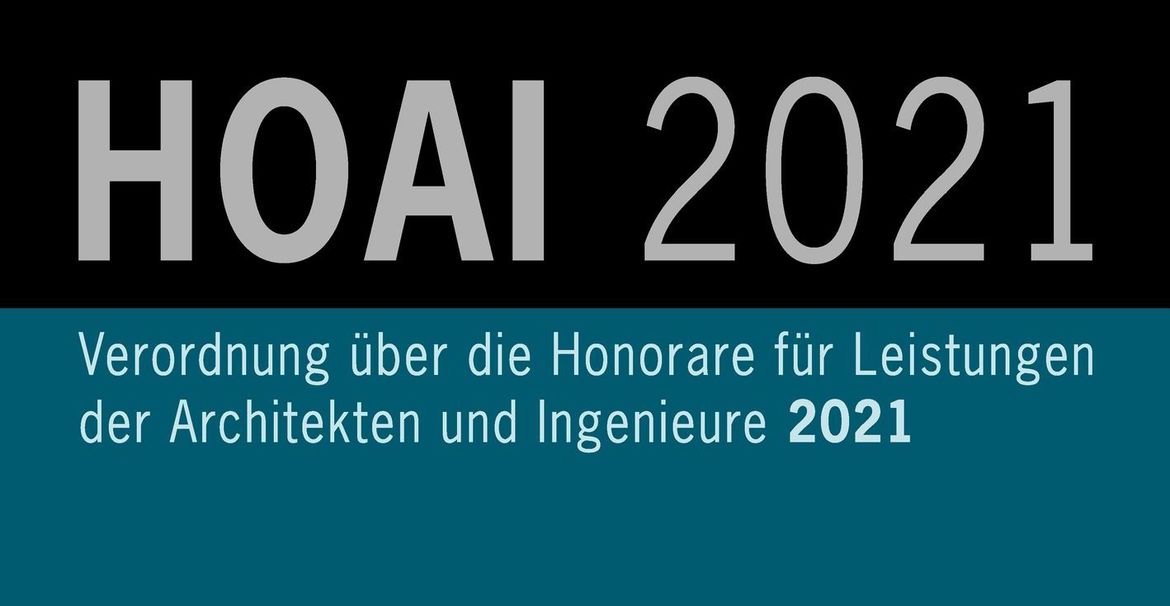 Titel der Broschüre HOAI 2021
