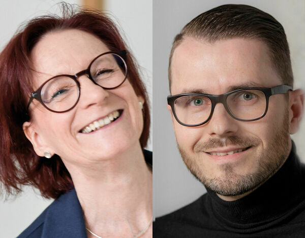 ö.b.u.v. Sachverständige und Vorsitzende des Sachverständigenausschusses Sabine Hahn und Georg Stein, Leiter der Seminarabteilung in der Architektenkammer Rheinland-Pfalz