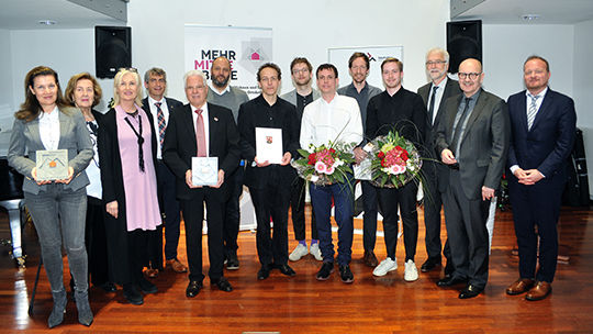 Gruppenbild der Preisträger