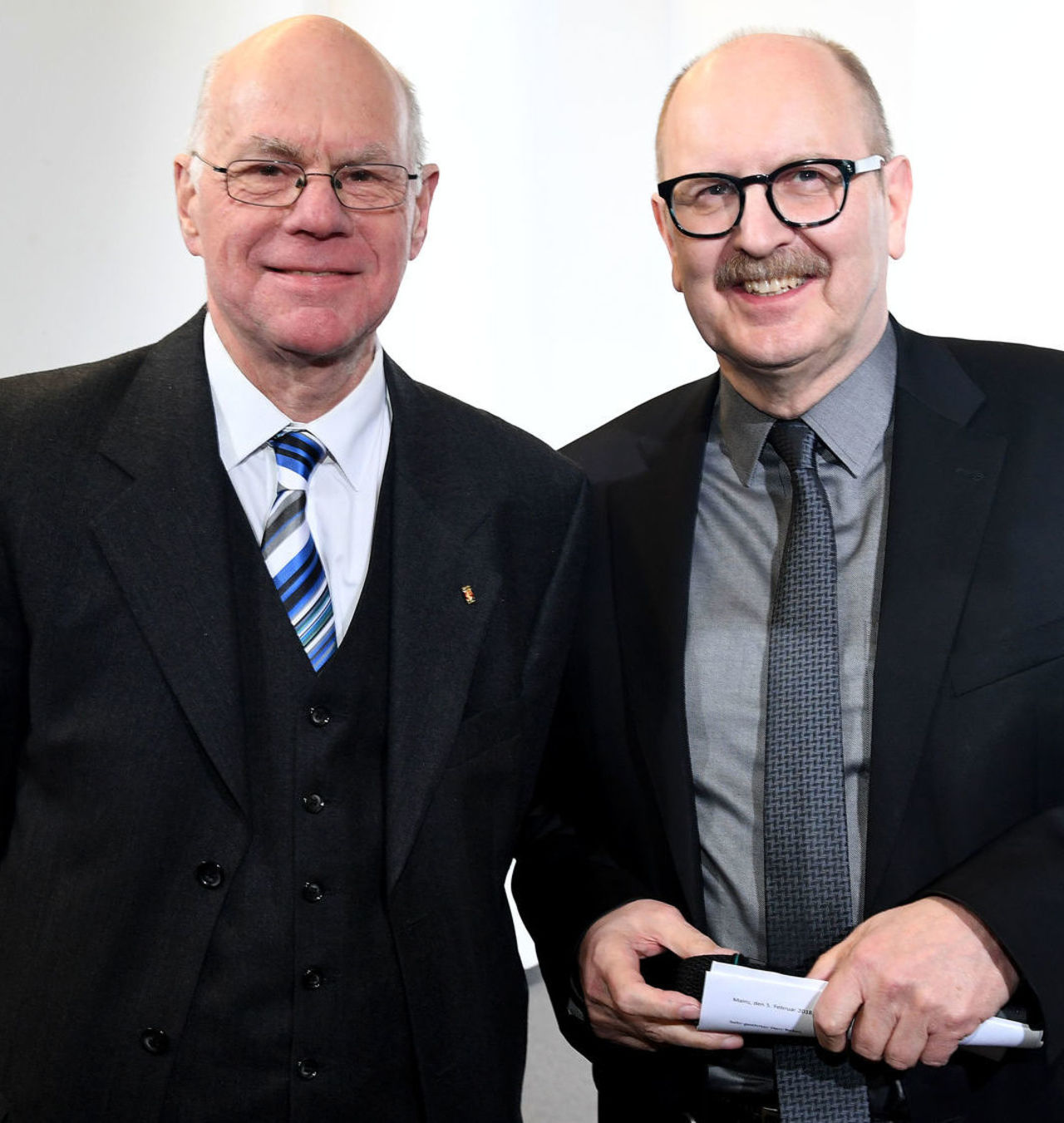 Prof. Dr. Norbert Lammert, Ehemaliger Präsident des Deutschen Bundestages mit Gerold Reker, Präsident der Architektenkammer Rheinland-Pfalz
