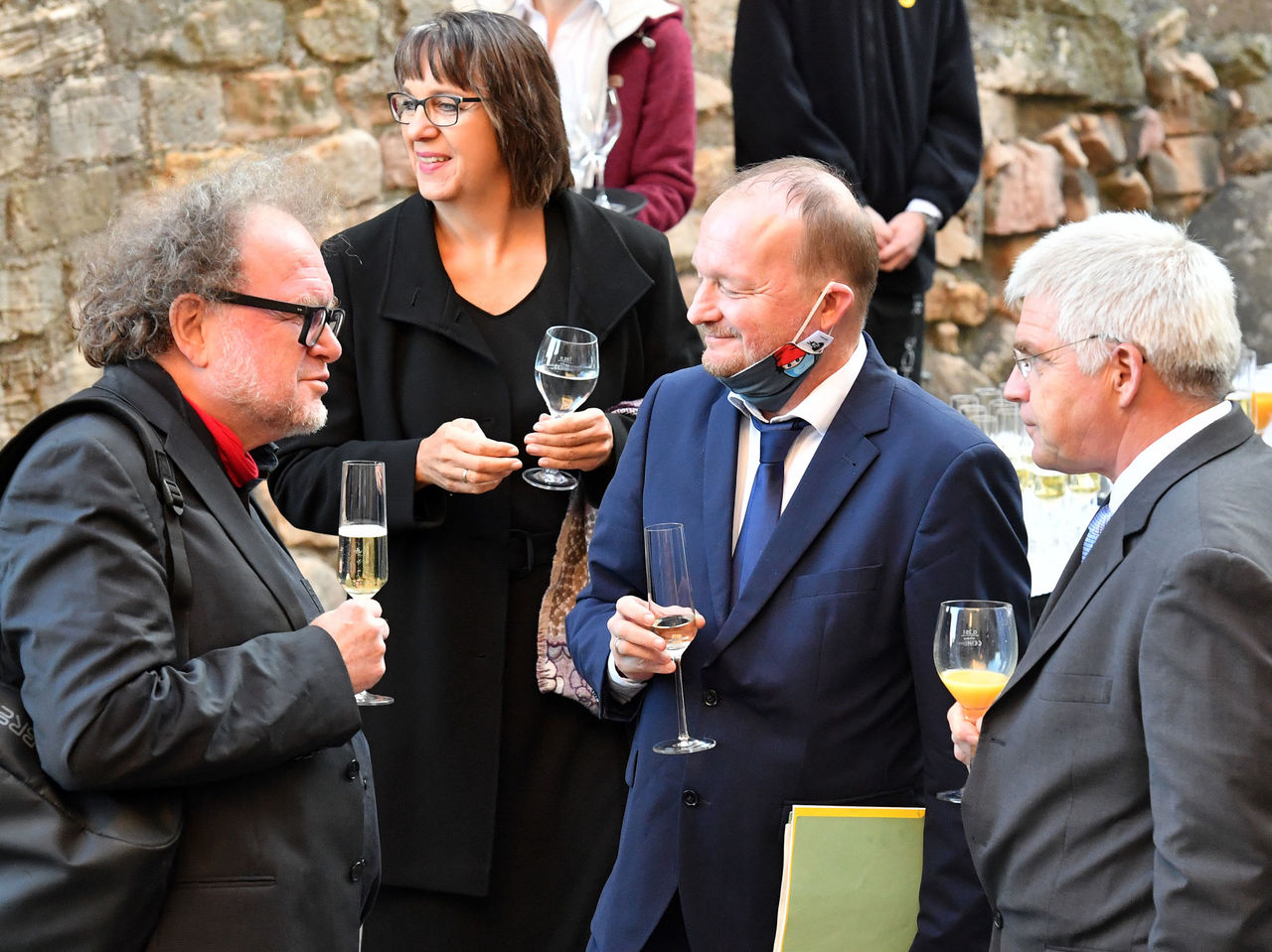 Thomas Metz, Jutta Stammwitz-Becker, Felix Edlich und Holger Basten