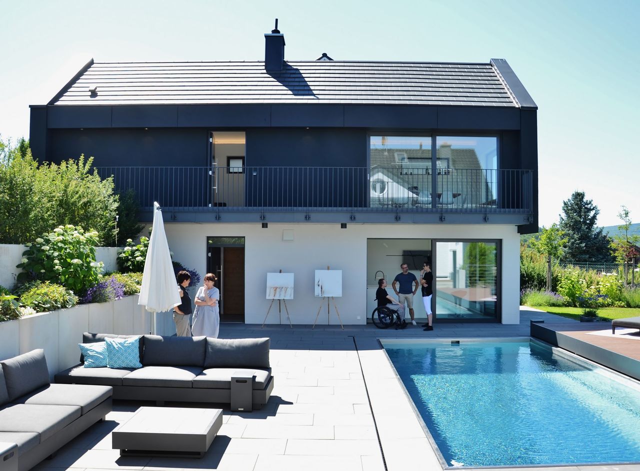 Poolhaum beim Tag der Architektur 2019