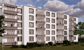 Visualisierung: JMN Architekten Jander Madina Nungeßer, Karlsruhe 1. Preisträger