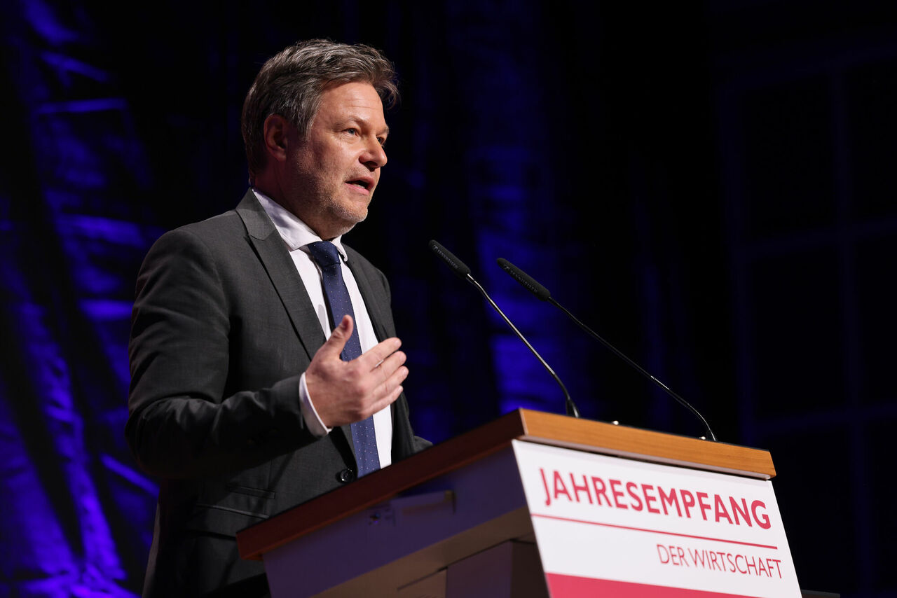 Jahresempfang der Wirtschaft 2024, Redner Robert Habeck