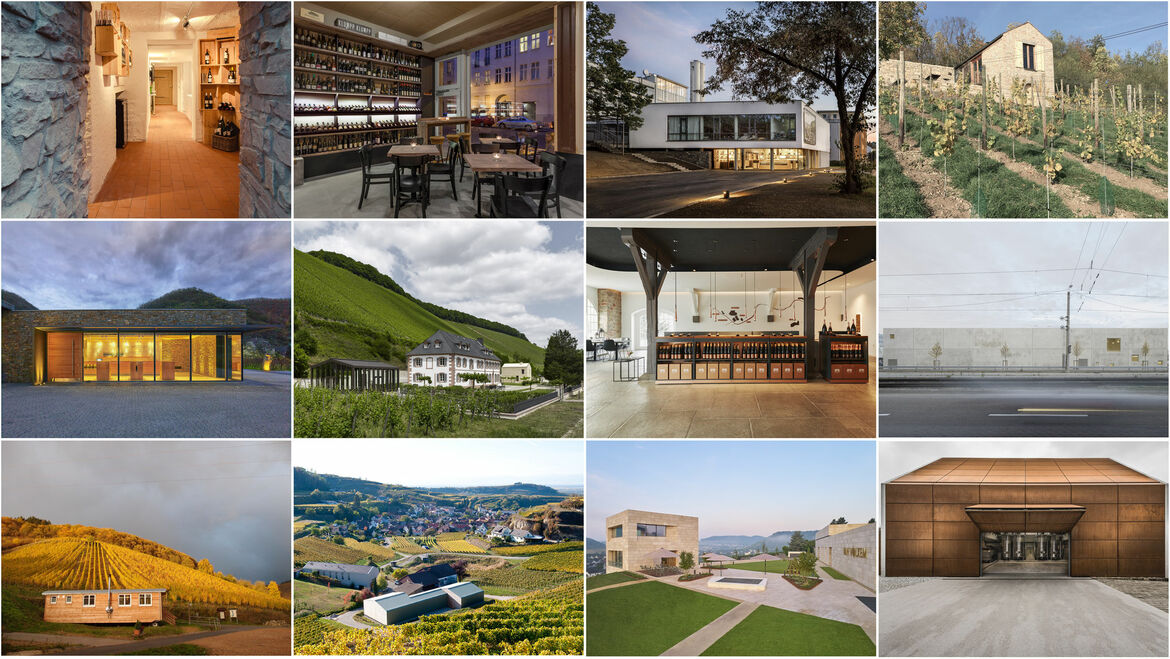 Alle Nominierungen des Architekturpreises Wein 2022