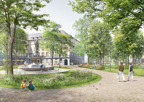 Visualisierung: Atelier Loidl, Berlin 1. Preisträger