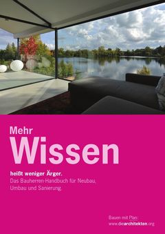 Titelseite des Bauherren-Handbuches