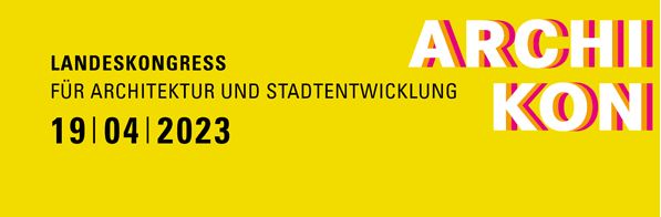 Archikon - Kongress am 19. April 2023 in der Messe Stuttgart