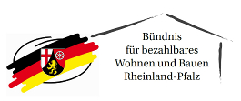 Logo des Bündnisses für bezahlbares Wohnen und Bauen in Rheinland-Pfalz